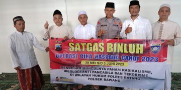 Polsek Bawang Sosialisasikan Ancaman Radikalisme dan Cara Pencegahannya