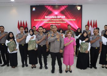 Kapolres Ngawi Pimpin Sidang BP4R Anggota di Ruang Guyup