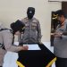 Jabatan Kabag.SDM Polres Blitar Kota Di Serahterimakan.  Kapolres Ucapkan Selamat  Kepada Kompol.Endang Atas Pengabdiannya.