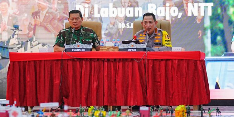 Kapolri dan Panglima Sepakat Sinergitas TNI-Polri Kunci Sukses Keamanan KTT ASEAN