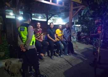 Kompaknya TNI Polri di Ngawi, Patroli Dialogis Jaga Kamtibmas