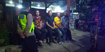 Kompaknya TNI Polri di Ngawi, Patroli Dialogis Jaga Kamtibmas