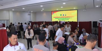 137 Personel Polres Ngawi melaksanakan Rikkesla Tahun 2023