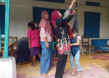 Posyandu Desa sanan kecamatan pakel Kesehatan balita dengan lancar dan kondusif