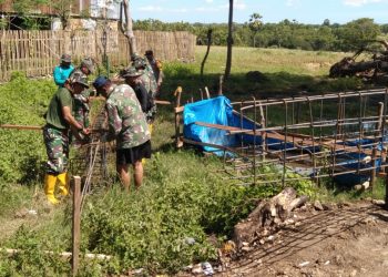 Warga Sangat Bersukur Adanya Pengerjaan  Perintisan Jalan TMMD  Berlokasi di Bonto Ba,do kelurahan  Empoang Utara Kecamatan Binamu Kabupaten Jeneponto