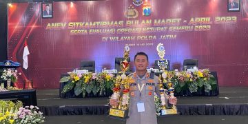 Kapolres Madiun Berhasil Bawa Pulang Dua Penghargaan dari Kapolda Jatim