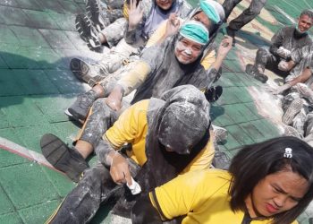 Sinergitas TNI-Polri dan Pemkab Ngawi diwujudkan dengan Olahraga  Bersama