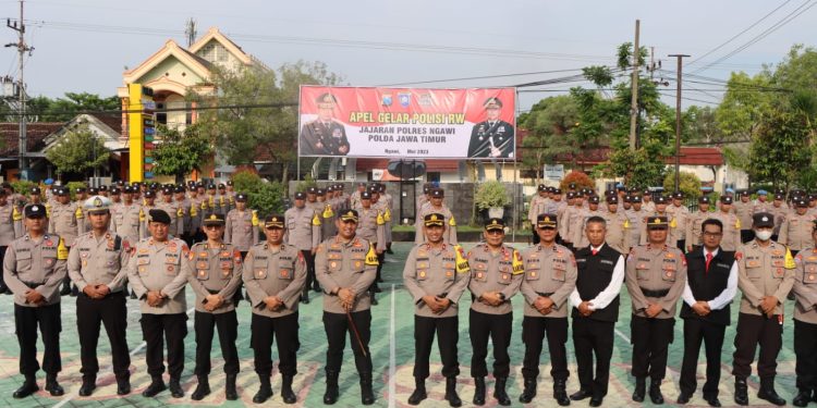 Ikat Keharmonisan dan Kedekatan Masyarakat, Polres Ngawi Bentuk Polisi RW