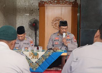 Personil Polres Blitar Kota Rutin Laksanakan Kegiatan Binrohtal.