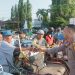Jumat Berkah Kapolres Kediri Kota Sarapan Bersama Dengan Abang Becak