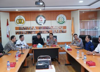 *KUNJUNGAN KERJA SEKALIGUS SILATURAHMI KAPOLDA JABAR KE KANTOR KPU – BAWASLU PROVINSI JAWA BARAT*