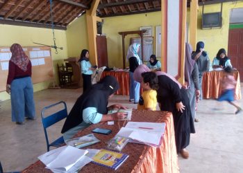 Posyandu Desa sidomulyo balita berlangsung lancar dan kondusif