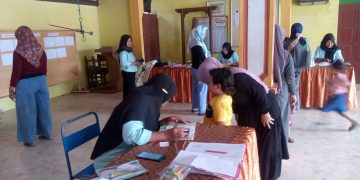 Posyandu Desa sidomulyo balita berlangsung lancar dan kondusif
