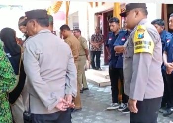 Pengamanan Kunjungan Bupati Blitar Dalam Rangka sambang Desa Melalui Program Ovop Di Wilayah Hukum Polsek Udanawu