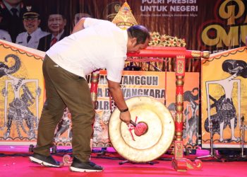 Tingkatkan Ekonomi, Polres Ngawi Sediakan 200 Stand Pasar Murah Bagi UMKM