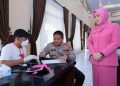 Peringati HUT Ke-77 Bhayangkara, Polres Blitar Kota Gelar Donor Darah