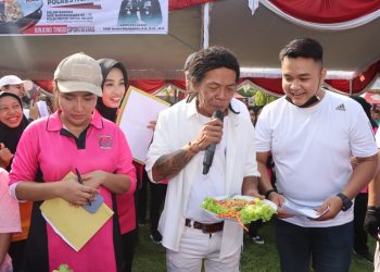 Pertama dan Spektakuler, Polres Ngawi adakan Lomba Masak Nasgor Bareng Cak Sodiq