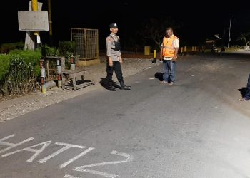 Polres Ngawi Patroli Dialogis ke Relawan Penjaga Palang Pintu Kereta Api