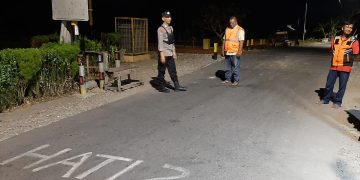 Polres Ngawi Patroli Dialogis ke Relawan Penjaga Palang Pintu Kereta Api