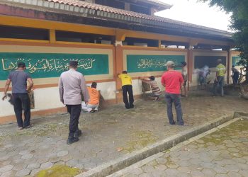 Hari Bhayangkara ke-77, Polres Mojokerto Revitalisasi Makam Syeikh Jumadil Qubro di Trowulan