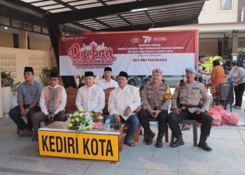 Polres Kediri Kota Distribusikan Hewan Kurban Presisi untuk Negeri di Hari Raya Idhul Adha