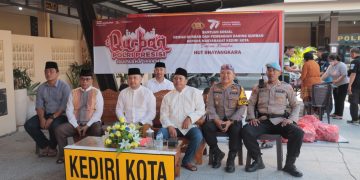 Polres Kediri Kota Distribusikan Hewan Kurban Presisi untuk Negeri di Hari Raya Idhul Adha