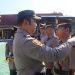 Jelang Hari Bhayangkara ke-77, Kapolres Ngawi Pimpin Upacara Sertijab Kapolsek dan Laporan Kenaikan Pangkat