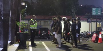Razia Balap Liar, Polres Blitar Kota Kembali Amankan Puluhan Sepeda Motor