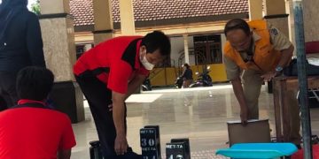 Disperindag Kabupaten Tulungagung melakukan kegiatan TERA / TERA ULANG UTTP Posyandu di 8 kecamatan Secara lancar