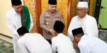 Kapolres Kediri Kota Pererat Silaturahmi Dengan Safari Sholat Jum’at