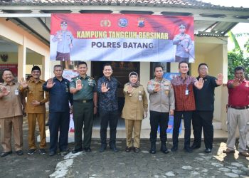 Pj. Bupati Batang Mengapresiasi Polda Jateng dan Polres Batang Bentuk Kampung Tangguh Anti Narkoba