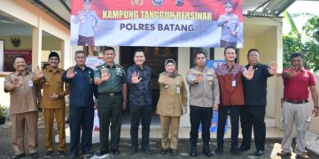 Pj. Bupati Batang Mengapresiasi Polda Jateng dan Polres Batang Bentuk Kampung Tangguh Anti Narkoba