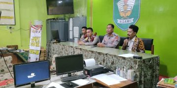 Jumat Curhat Polres Ngawi Berikan Pesan Kamtibmas di Sekolah Terkait TPPO