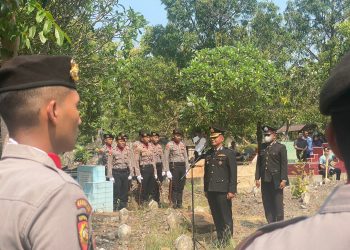 Anggota Polres Ngawi Berpulang, Tembakan Salvo Iringi Kepergiannya