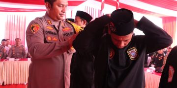 Kapolres Ngawi Silaturahmi dengan Pengurus Perguruan Silat di Karangjati