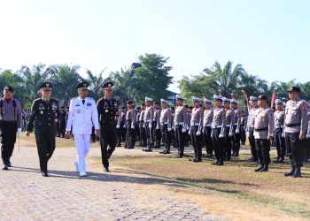 Polres Madiun Gelar Upacara Peringatan Hari Bhayangkara ke-77