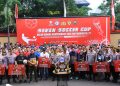 Wujudkan Pemilu Damai 2024, Polri Bersama Wartawan Gelar Bhayangkara Presisi Seven Soccer Cup
