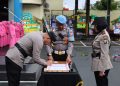 Sertijab di Lingkungan Polres Tulungagung, Kanit Binmas Polsek Ngunut Jabat Kapolsek Karangrejo