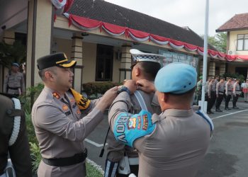 Gelar Pasukan Operasi Patuh Semeru 2023, Ini Pesan Kapolres Kediri Kota