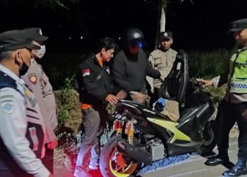 Pastikan Suro Agung Aman, Polres Kediri Kota Lakukan Penyekatan