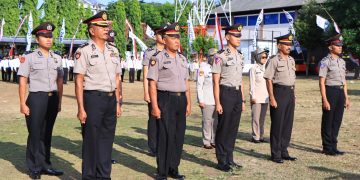54 Personil Polri dan Asn Polres Madiun Naik Pangkat Setingkat Lebih Tinggi