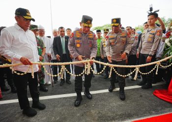 Resmikan Rumah Sakit dan Polres Tapsel, Kapolri Tegaskan Beri Pelayanan Terbaik