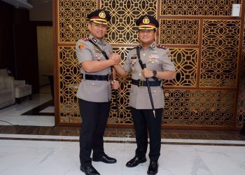 Jabatan Kapolres Blitar Kota Resmi Berganti dari AKBP Argowiyono kepada AKBP Danang Setiyo Pambudi Sukarno