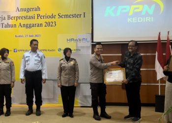 Polres Trenggalek Raih Penghargaan Satker Pelaksana Anggaran Terbaik