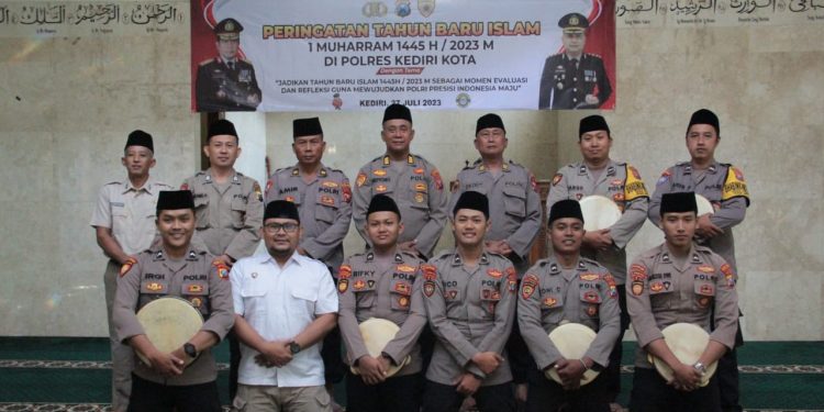 Grup Hadrah Polres Kediri Kota Eksis di Acara Pengajian Hingga Hajatan