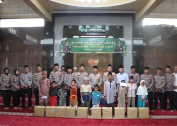 Peringati 1 Muharram 1445 H, Kapolres Blitar Kota Gelar Doa Bersama