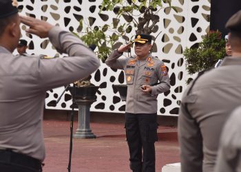 Pimpin Apel Pagi, Kapolres Trenggalek Prioritaskan Bangun Soliditas Internal Dan Eksternal.