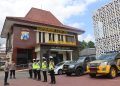 *Patroli Srikandi` Polres Trenggalek Amankan Ibadah Salat Jumat*