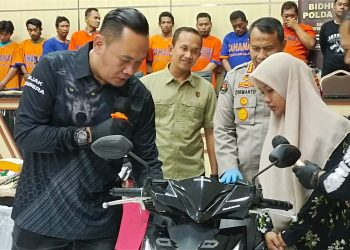 Tak Percuma Lapor Polisi, Polda Jatim Berhasil Temukan dan Kembalikan Motor Korban Pencurian Kepada Pemilik