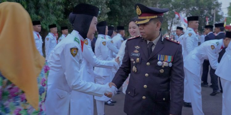 Bupati Dan Kapolres Batang Beri Apresiasi Paskibraka Jalankan Tugas Dengan Baik